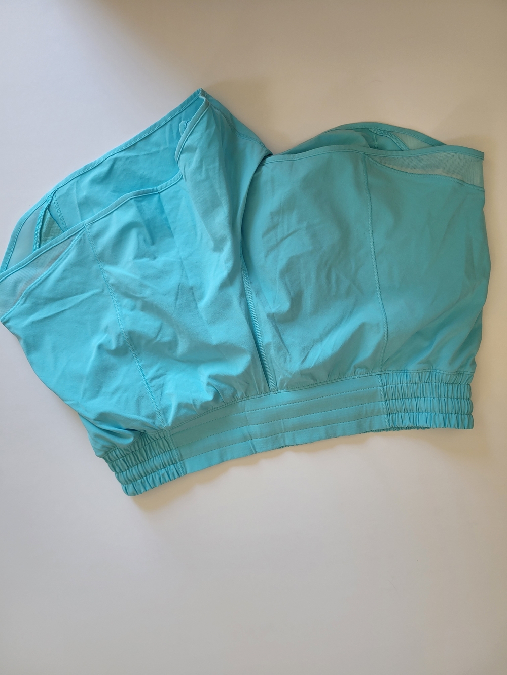 lululemon Hotty Hot Short 4" Light Blue Turquoise Athletic Shorts